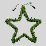 Гирлянда еловая d0,55м зеленая Звезда с огнями дополнительная EXPO 50ламп
